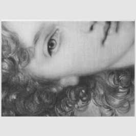 Papel De Seda La Dama Blanca y Negra