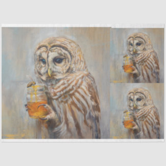 Papel De Seda La Desconexión De La Lechuza De La Beekeeper X3