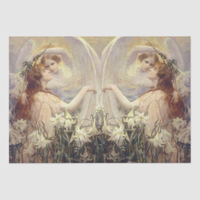 Papel De Seda La desconexión del mensaje del ángel (Anverso)