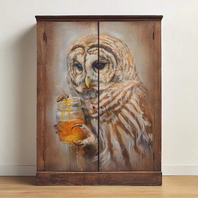 Papel De Seda La Desconfianza De La Lechuza De La Abeja (Subido por el creador)