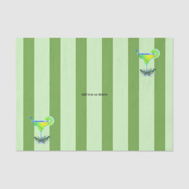 Papel De Seda La Despedida de Soltera de Margs Matrimony Tequila (Anverso)