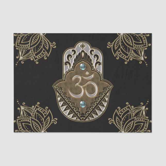 Papel De Seda La elegante señal Ohm. (Anverso)