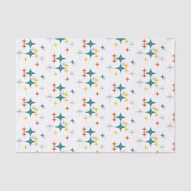 Papel De Seda La era atómica moderna de mediados de siglo estall (Anverso)