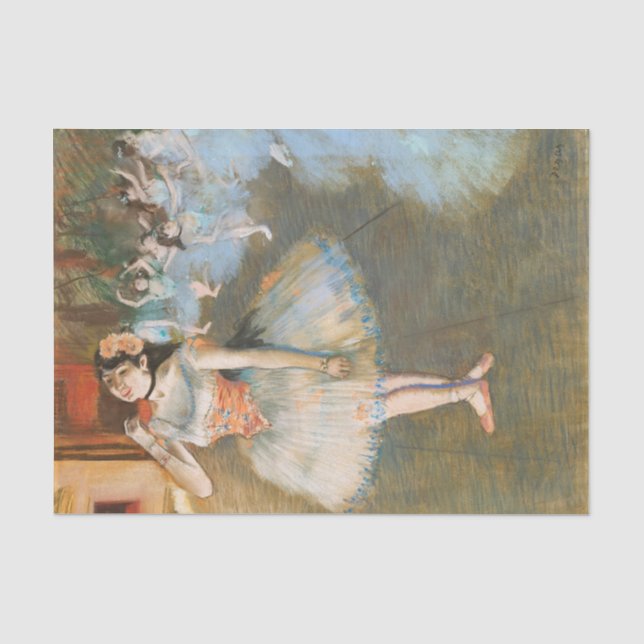 Papel De Seda La estrella, el arte de Degas (Anverso)