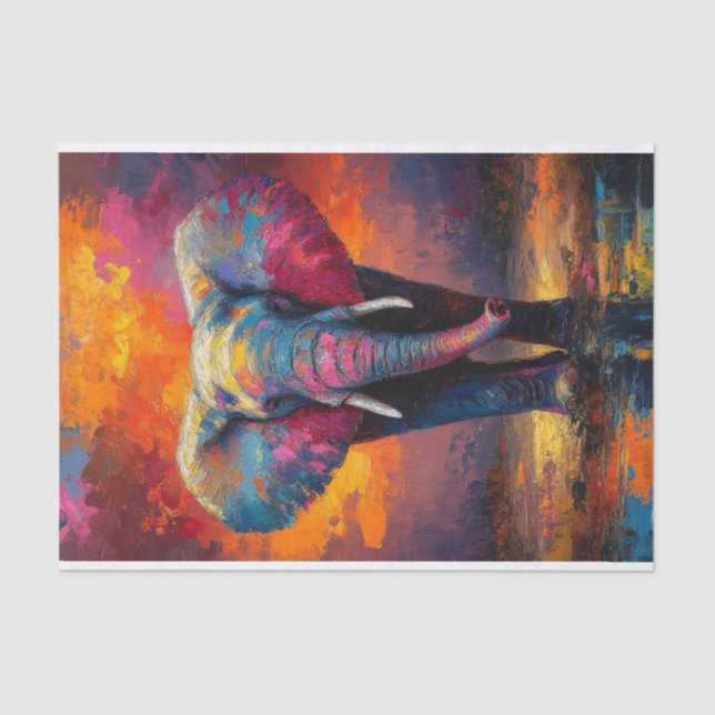 Papel De Seda La fe del elefante4 (Anverso)