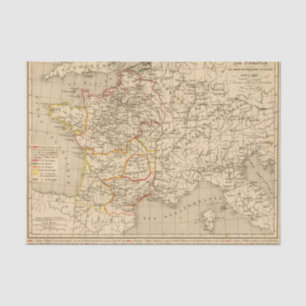 Papel De Seda La Francia 1180 un 1223