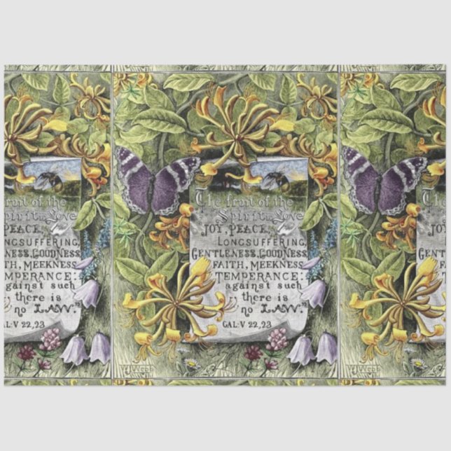 Papel De Seda La Fruta Del Espíritu (Anverso)