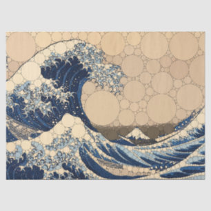 Papel De Seda La gran ola de Katsushika Hokusai