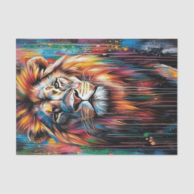 Papel De Seda La guarida de los leones5 (Anverso)