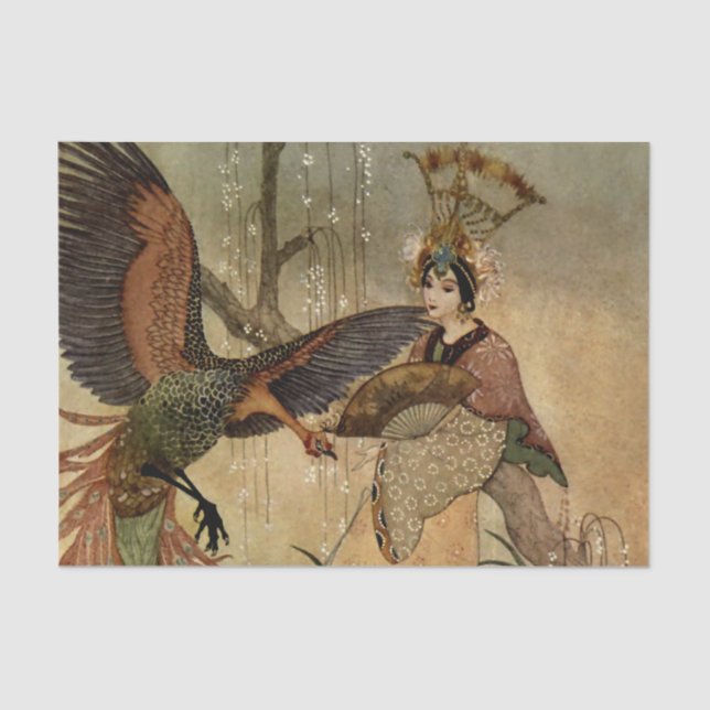 Papel De Seda "La hija del Sultán" de Thomas Mackenzie (Anverso)