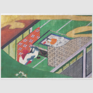 Papel De Seda La historia de Genji, Tawaraya Sotatsu