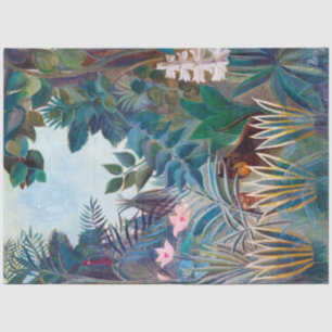 Papel De Seda La Jungla Ecuatorial, Rousseau