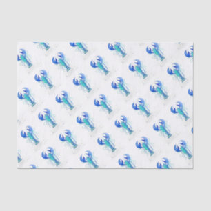 Papel De Seda La langosta de Neptuno