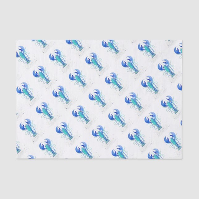 Papel De Seda La langosta de Neptuno (Anverso)