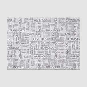 Papel De Seda La LOGÍSTICA modela con palabras