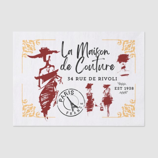 Papel De Seda La Maison de Couture (Anverso)