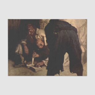 Papel De Seda “La mancha negra” de NC Wyeth de “La isla del teso