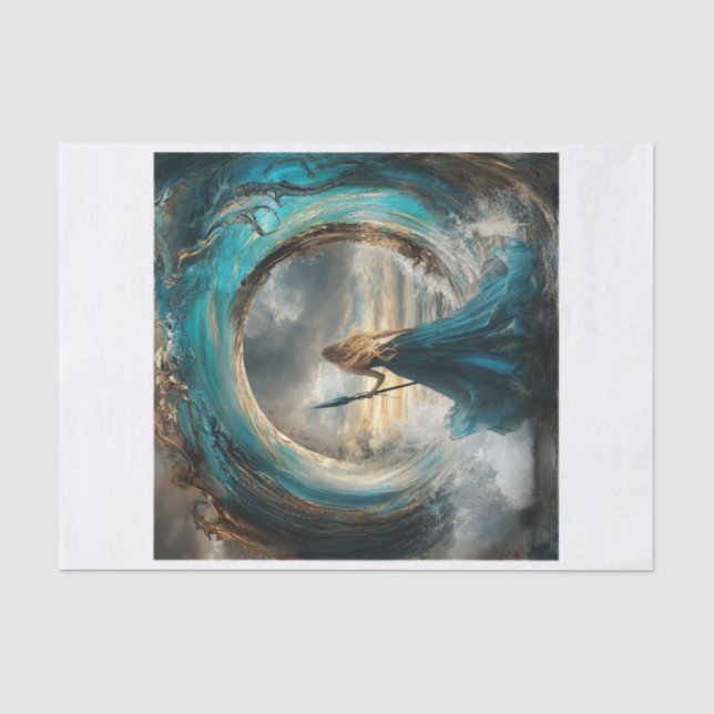 Papel De Seda La marea alta14 (Anverso)