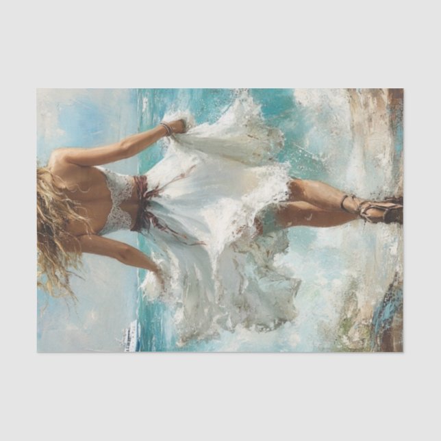 Papel De Seda La marea alta6 (Anverso)