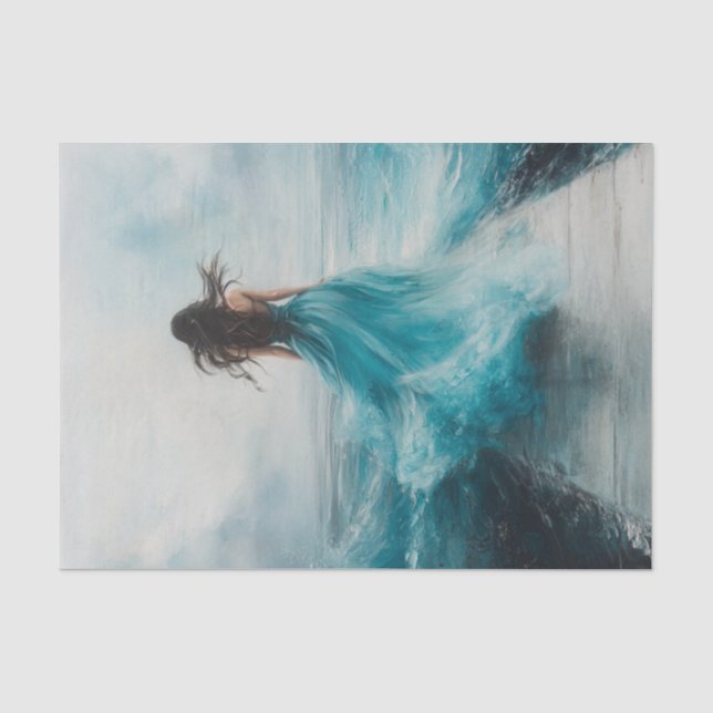 Papel De Seda La marea alta9 (Anverso)