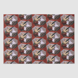 Papel De Seda La mesa del músico de Juan Gris