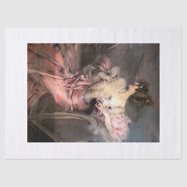 Papel De Seda La musa (Anverso)