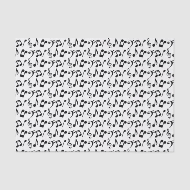 Papel De Seda La música negra observa el papel seda (Anverso)