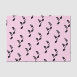 Papel De Seda La música observa rosa