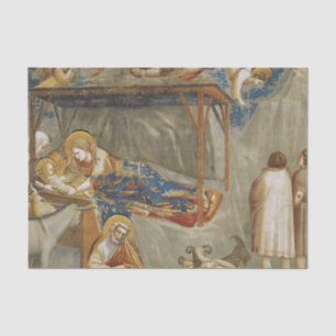 Papel De Seda La Natividad de Jesucristo por Giotto