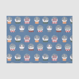 Papel De Seda La nieve globaliza el patrón general -