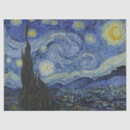 Papel De Seda La Noche Estrellada, Vincent Van Gogh