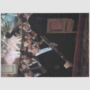 Papel De Seda La orquesta de la ópera, Edgar Degas