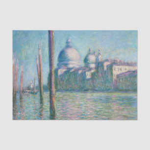 Papel De Seda La página de Claude Monet en Le Grand Canal