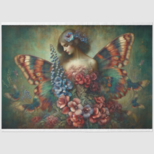 Papel De Seda La página de la mariposa Le Femme Beaufly Fleur De
