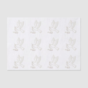 Papel De Seda La paloma de la paz