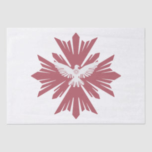 Papel De Seda La paloma divina de la paz