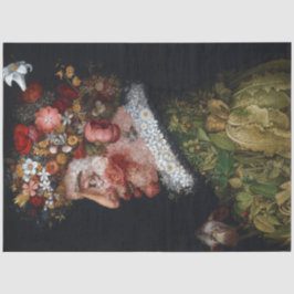 Papel De Seda La primavera, Arcimboldo