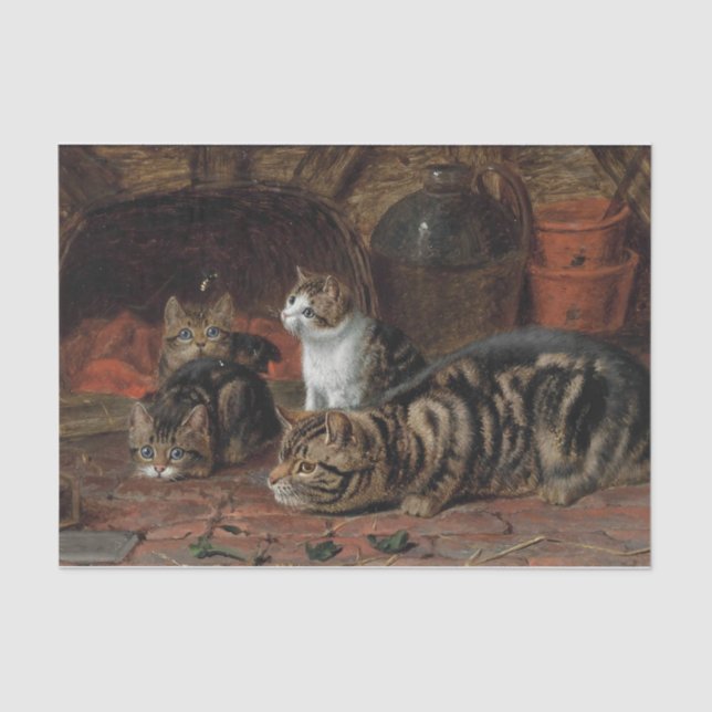 Papel De Seda La primera lección de Horatio Henry Couldery (Anverso)