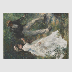 Papel De Seda La Promenade Renoir Impresionante pintura