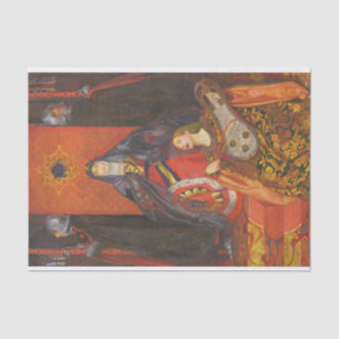 Papel De Seda La Reina de las Espadas de Byam Shaw