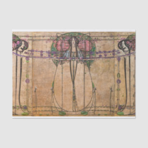 Papel De Seda La Reina de Mayo por Margaret Macdonald Mackintosh