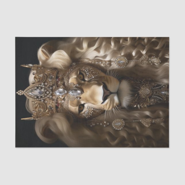 Papel De Seda La REINA original de la jungla (Anverso)