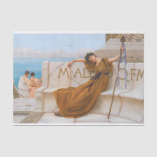 Papel De Seda La sacerdotisa de Bacchus Pintura