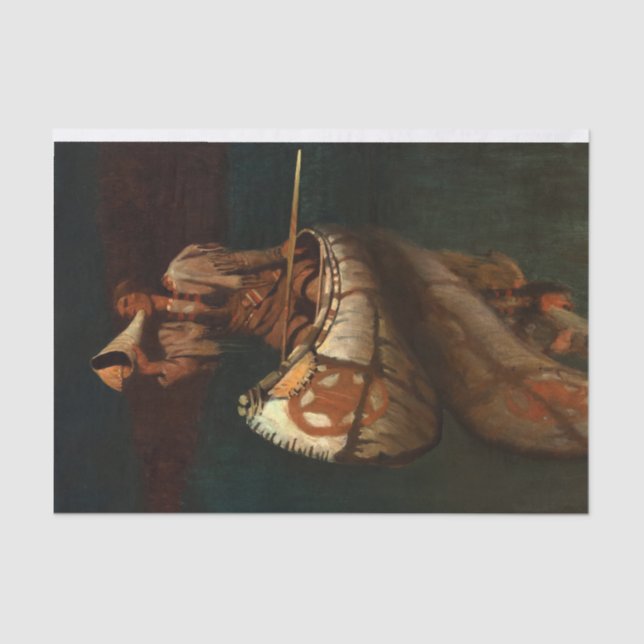 Papel De Seda La señal de Newell Convers Wyeth (Anverso)