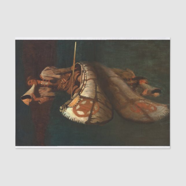 Papel De Seda La señal de Newell Convers Wyeth (Anverso)