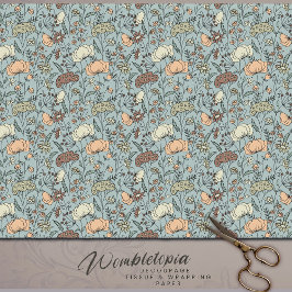 Papel De Seda La serenidad en el florecimiento de la flor silves