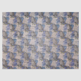 Papel De Seda La Serie Abeja Azul Diseño 3