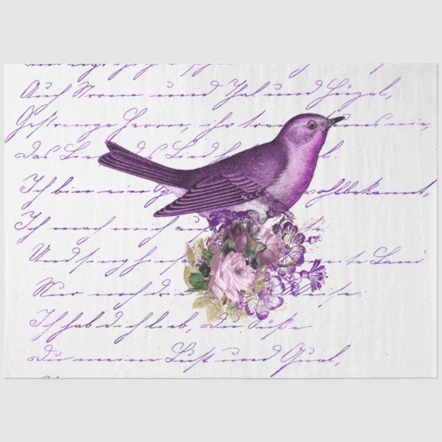 Papel De Seda La Serie Bouquet Diseño 127 (Anverso)