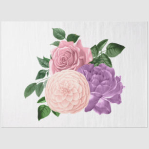 Papel De Seda La Serie Bouquet Diseño 171