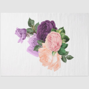 Papel De Seda La Serie Bouquet Diseño 173